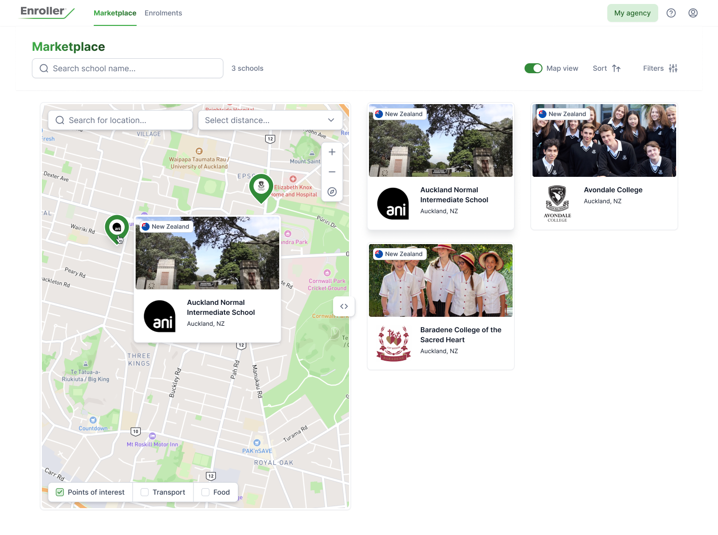 Location-based search