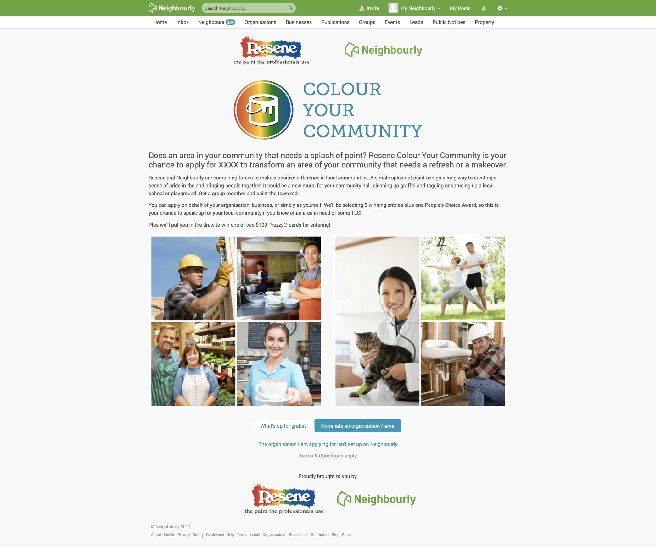 Resene Color Your Community